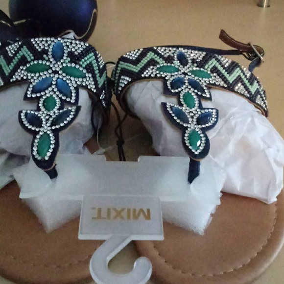 mixit rhinestone sandals
